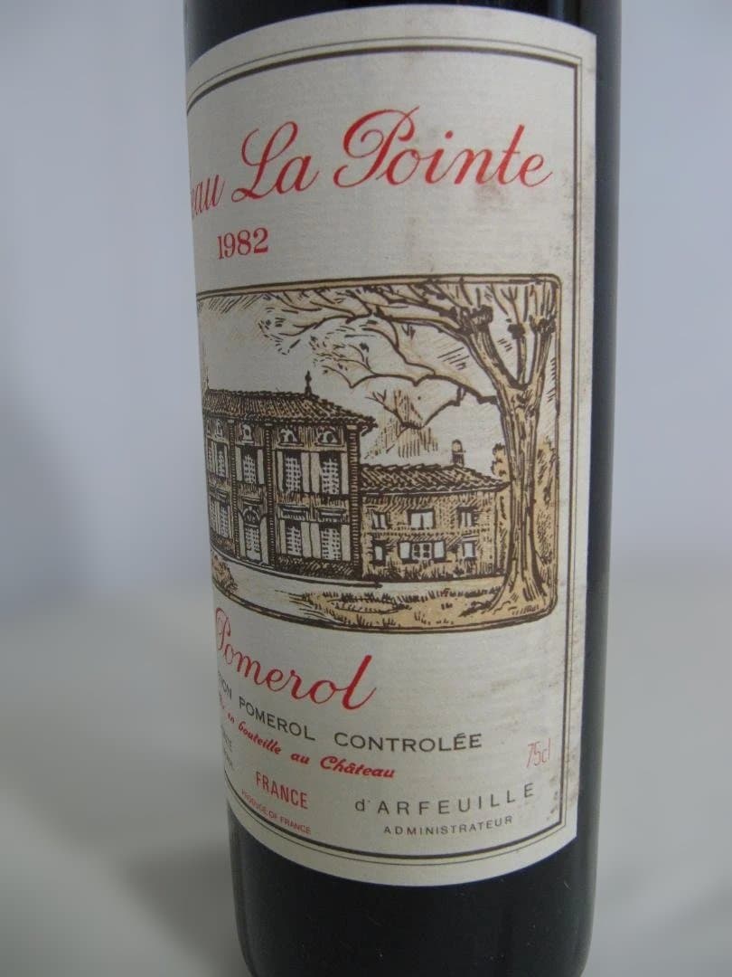 シャトー・ラ・ポワント　1982年 赤ワイン