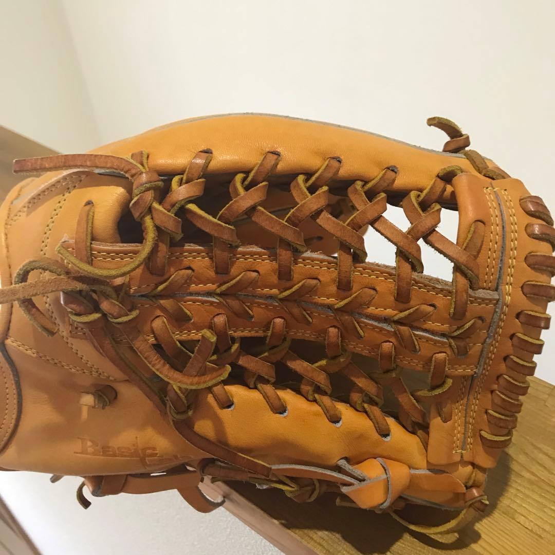 Wilson 外野手用 6本指対応 硬式グローブ オレンジ