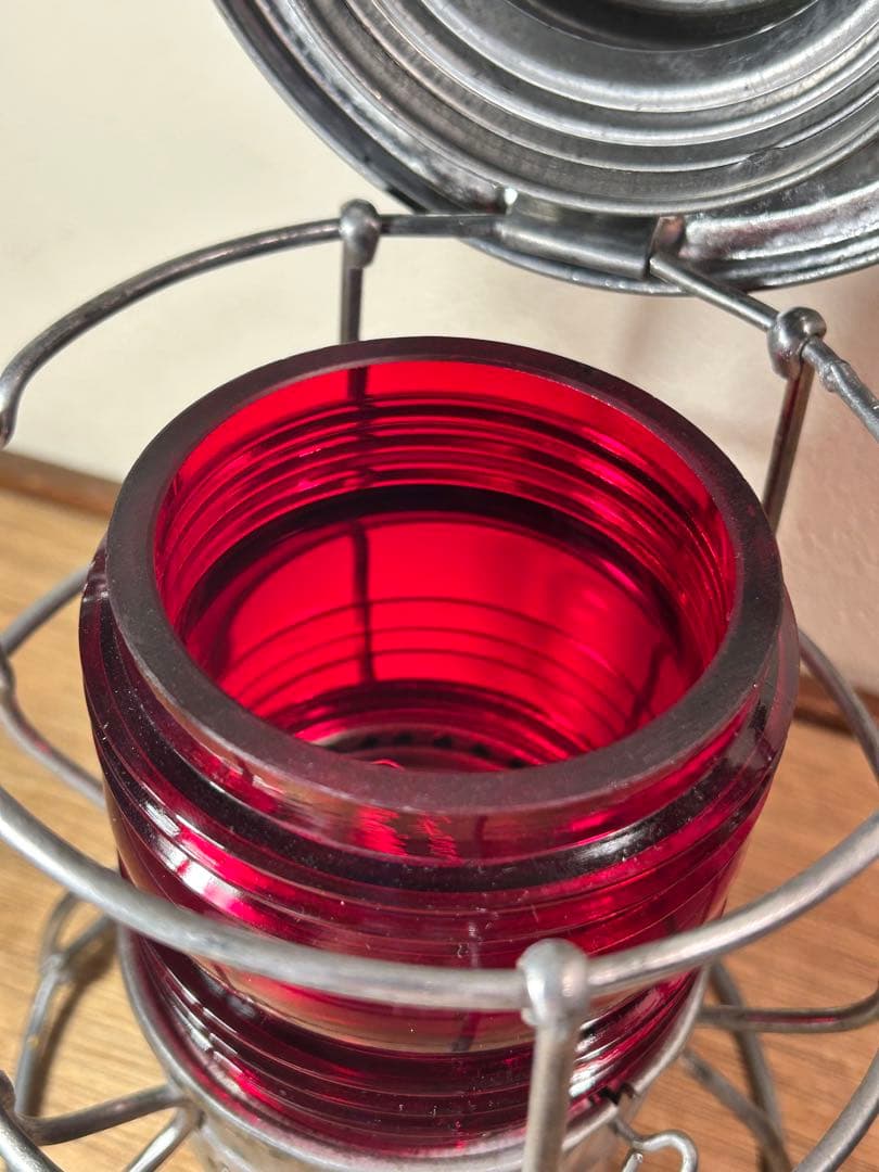 ADLAKE KERO LIONEL 赤フレネル レイルロードランタン