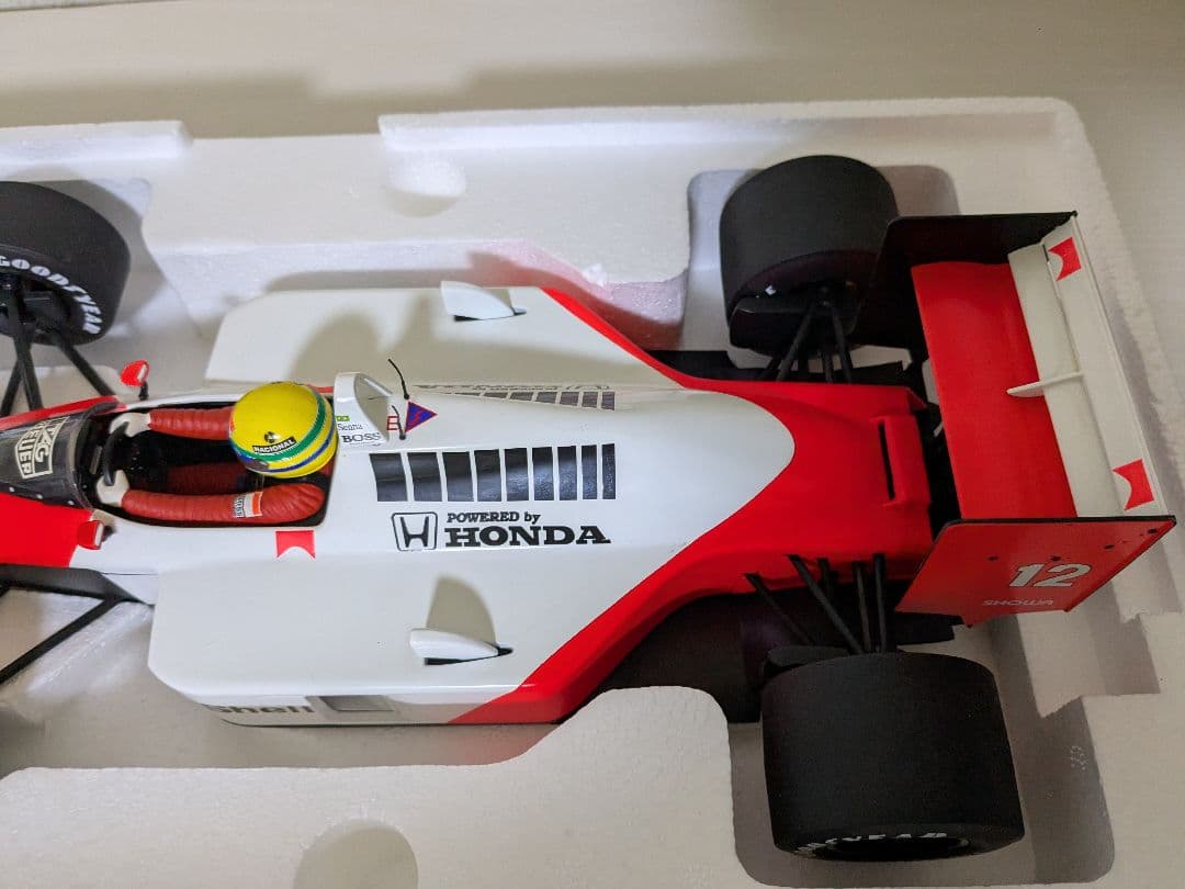 F1 MINICHAMPS 1/12 マクラーレンMP4/4 アイルトン・セナ