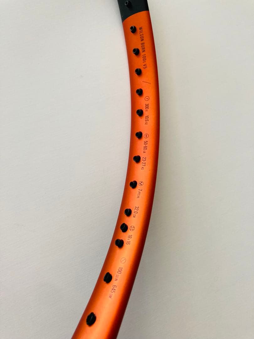 ウィルソンBURN 100S V5.0 2023年モデル（グリップ2）