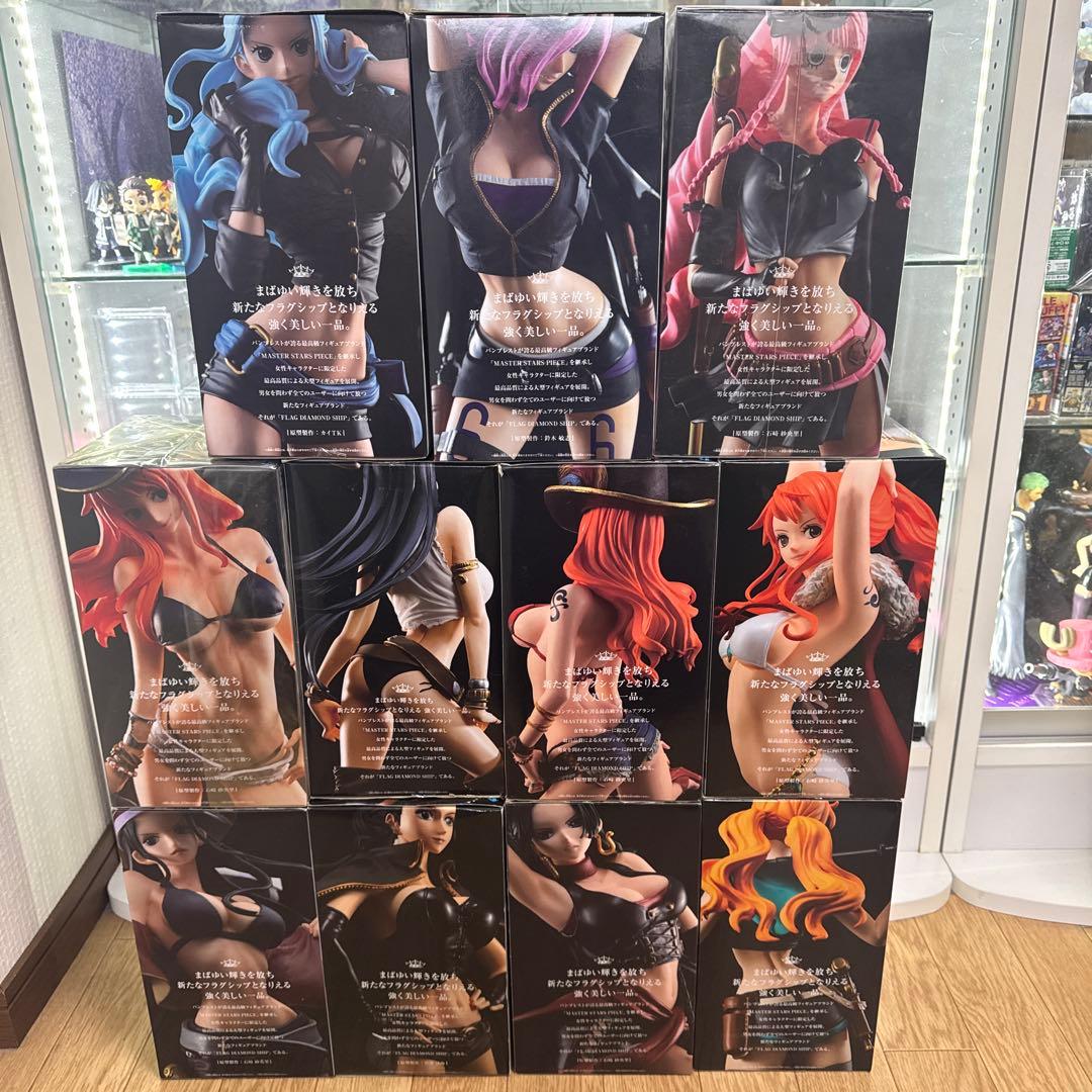内袋未開封　ワンピース　フィギュア　フラッグダイアモンドシップ　１１点セット