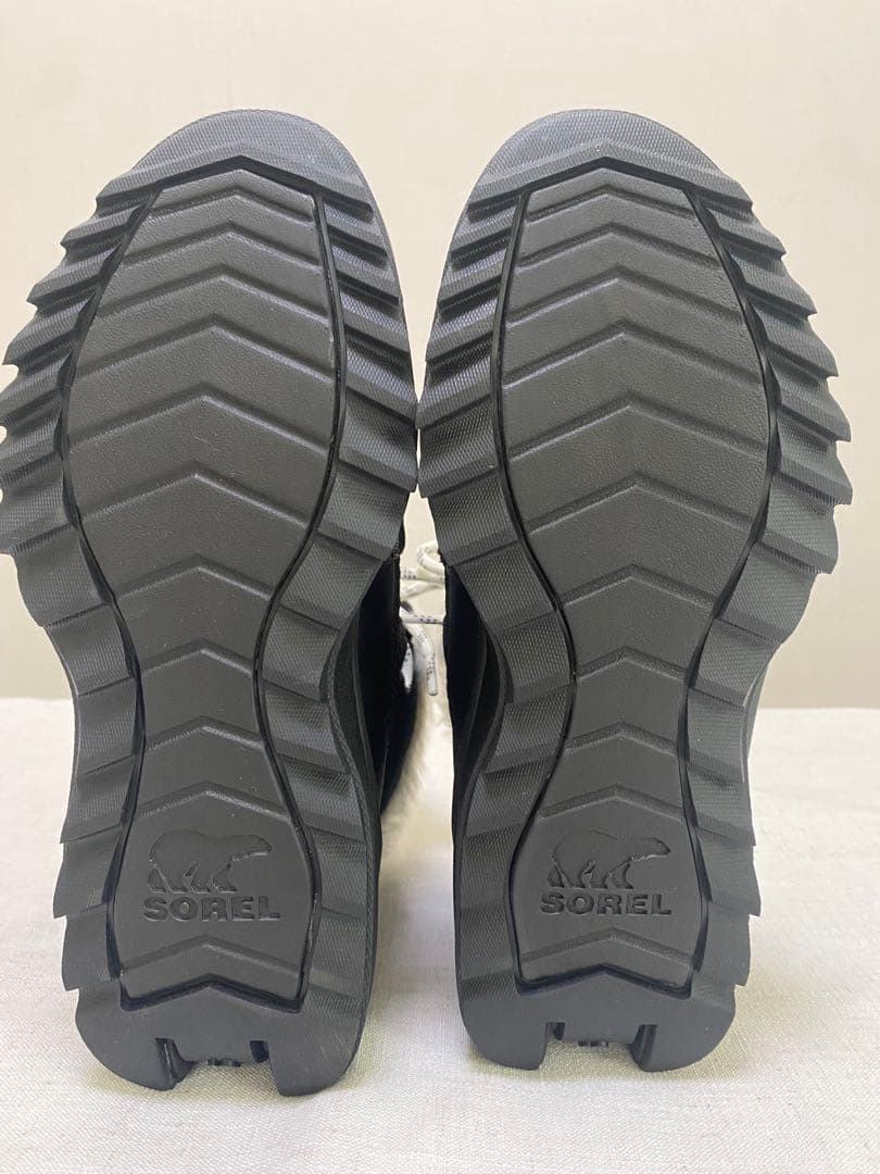 【新品・未使用】SOREL（ソレル）ウィンターブーツ・ブラック・24cm