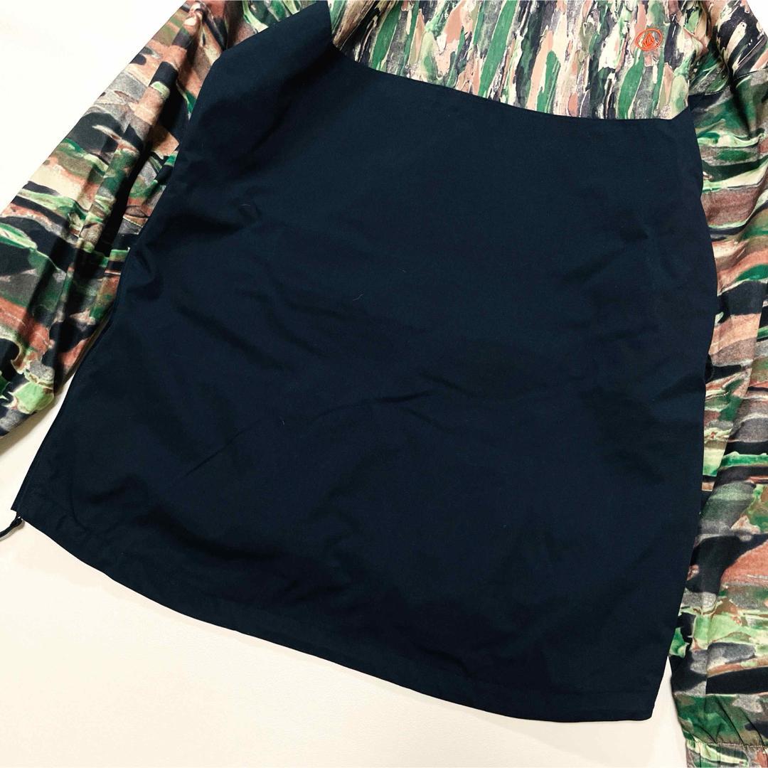 6662【美品】ボルコム　アノラックジャケット　メンズ　スノボウェア　カモフラ