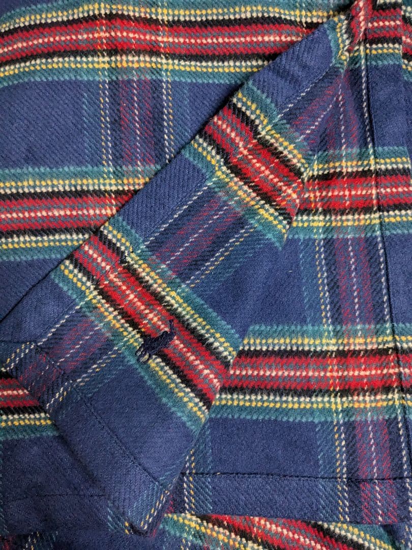 【新品未使用】ラルフローレン　ハーフ コットン ブランケット