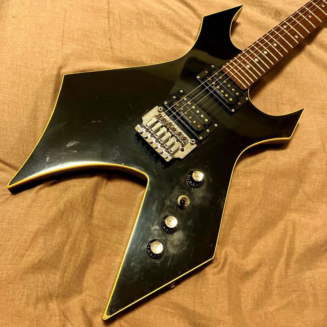 【B.C.Rich】エレキギター WarRock(ワーロック)黒 変形ギター