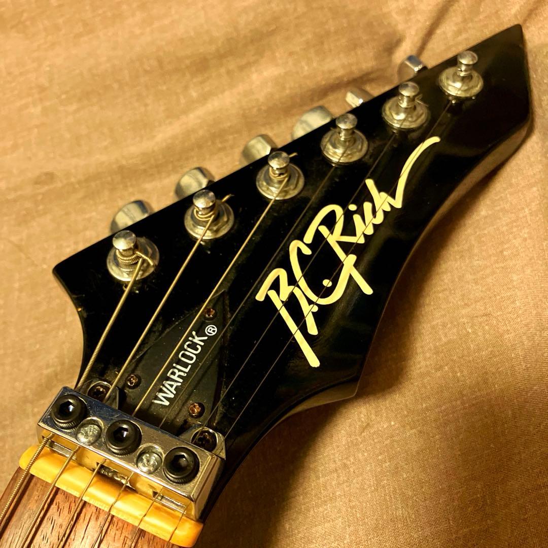 【B.C.Rich】エレキギター WarRock(ワーロック)黒 変形ギター