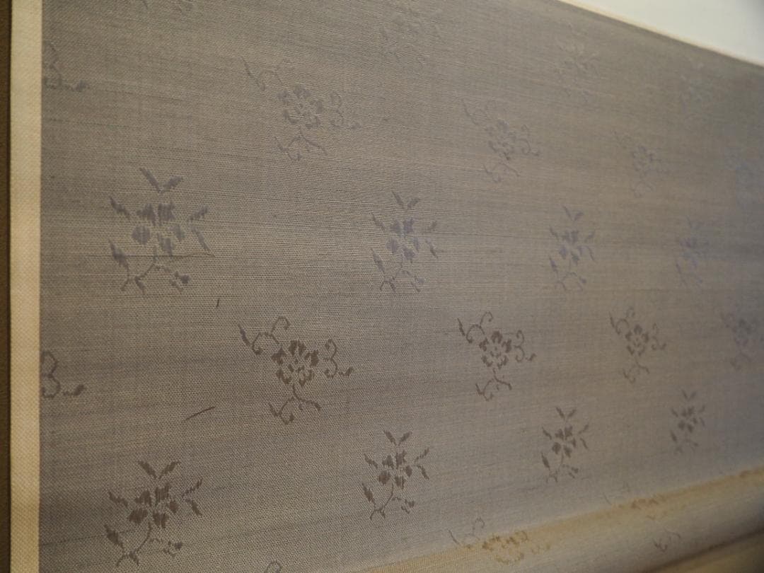 杉渓六橋自筆　七言絶句書掛軸（共箱）