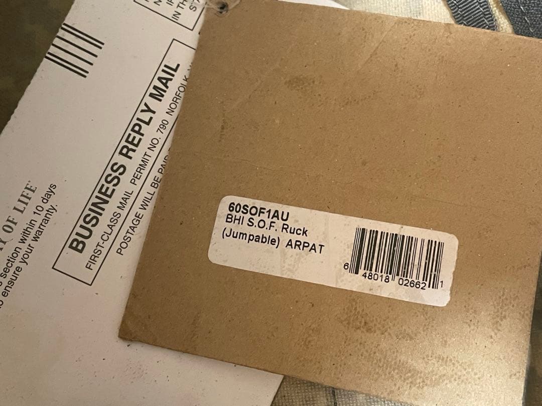 【BLACKHAWK】タクティカルSOFアリスパック(ACU)特殊作戦用バック