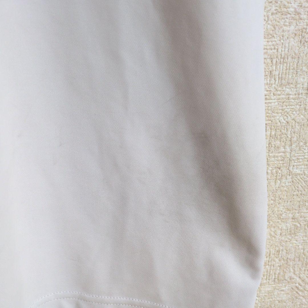 ブリーフィングゴルフ 刺繍 ロゴ ポロシャツ ゴルフウェア 白 L