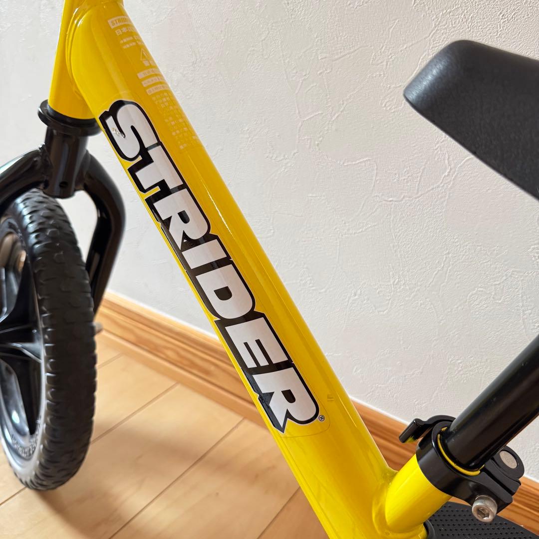 【美品】ストライダー スポーツ 12インチ イエロー 説明書付