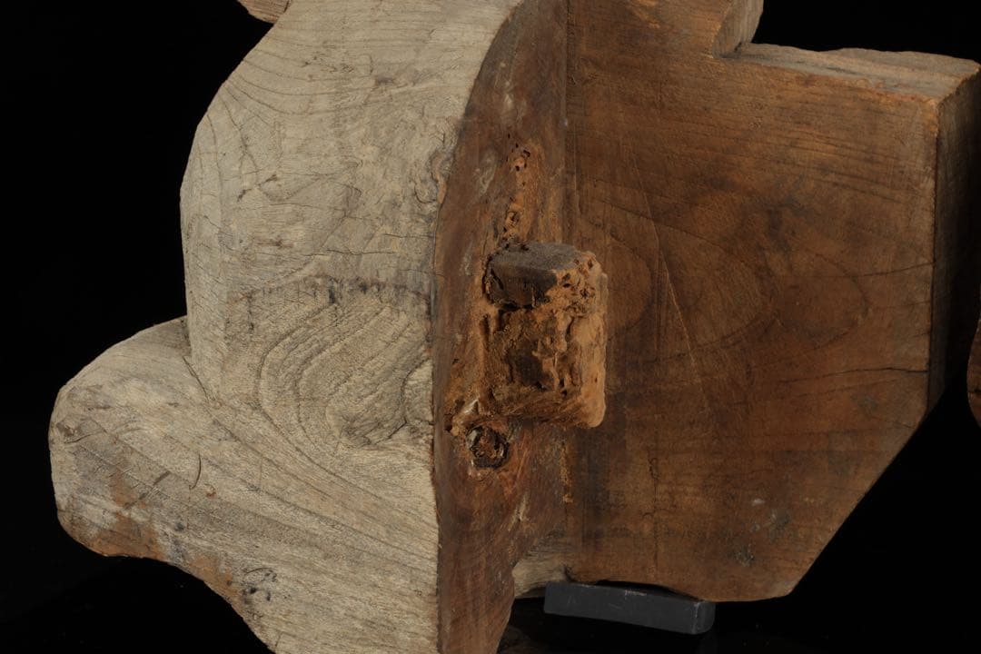 石川雲蝶 木彫 獅子木鼻 阿吽 一対 仏教美術 彫刻 神社仏閣 古美術 骨董品