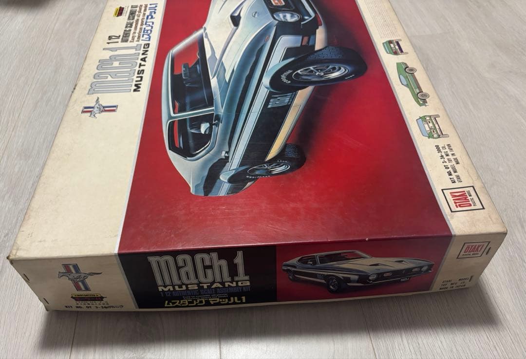 当時物 OTAKI 1/12 MUSTANG mach 1 ビッグスケールモデル