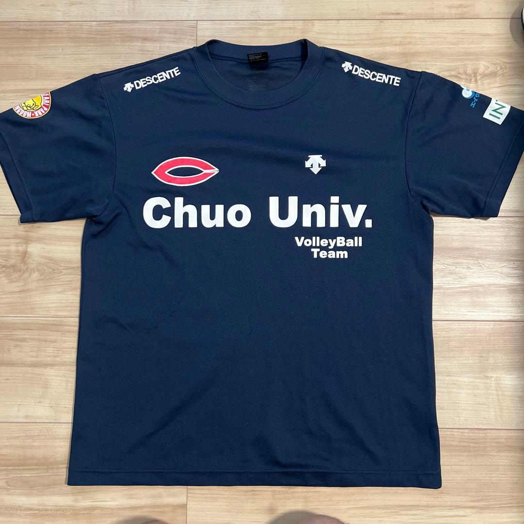 DESCENTE 中央大学 バレーボールTシャツ