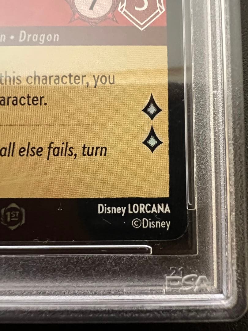 Disney LORCANA マレフィセント　ディズニー　ロルカナ　psa9