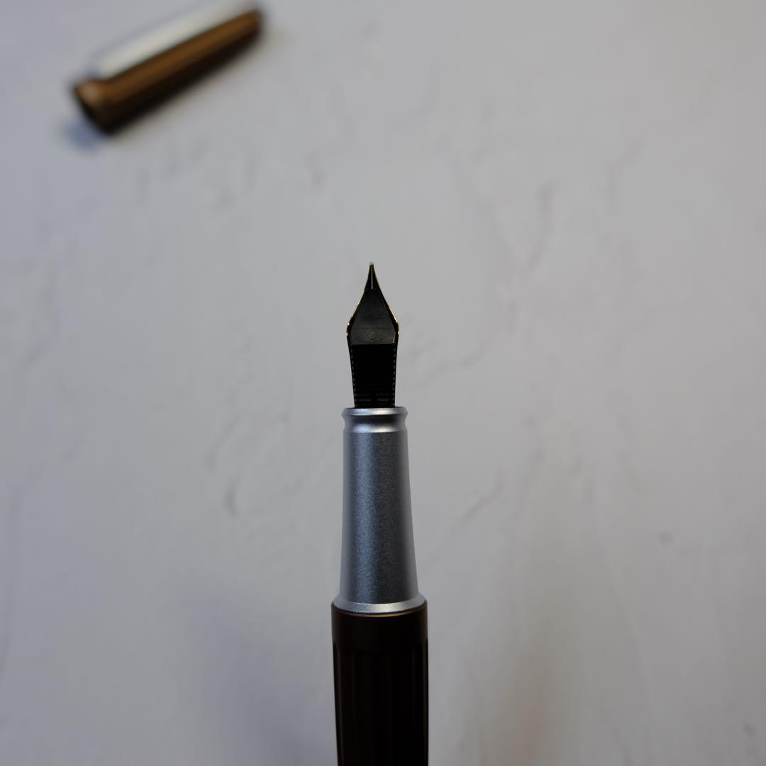 DIPLOMAT 万年筆 14金 細字 ブラウン 新品未使用