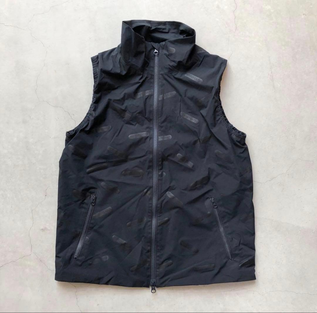 【美品】PEARLY GATES パーリーゲイツ エアーベスト総柄 レディース0