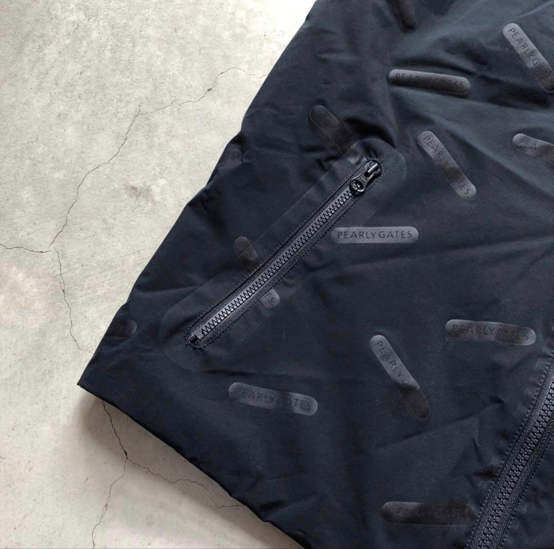 【美品】PEARLY GATES パーリーゲイツ エアーベスト総柄 レディース0