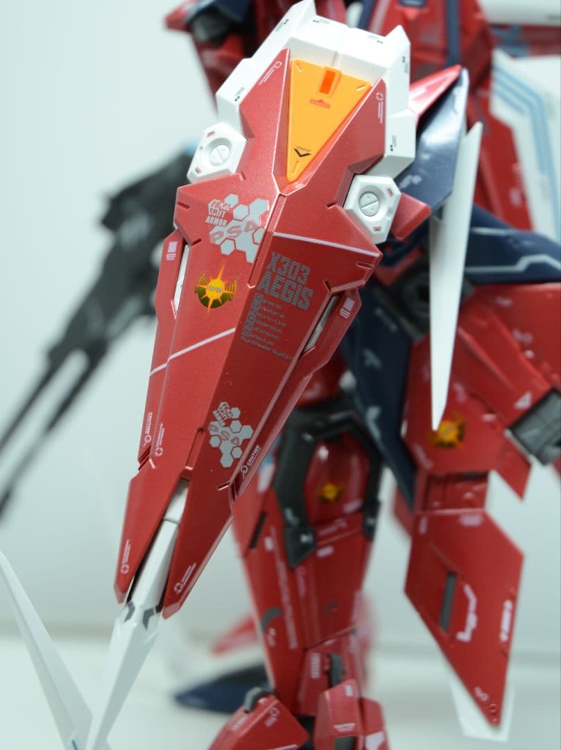 MG イージスガンダム オーブ仕様 塗装 完成品 バンダイ ガンプラ
