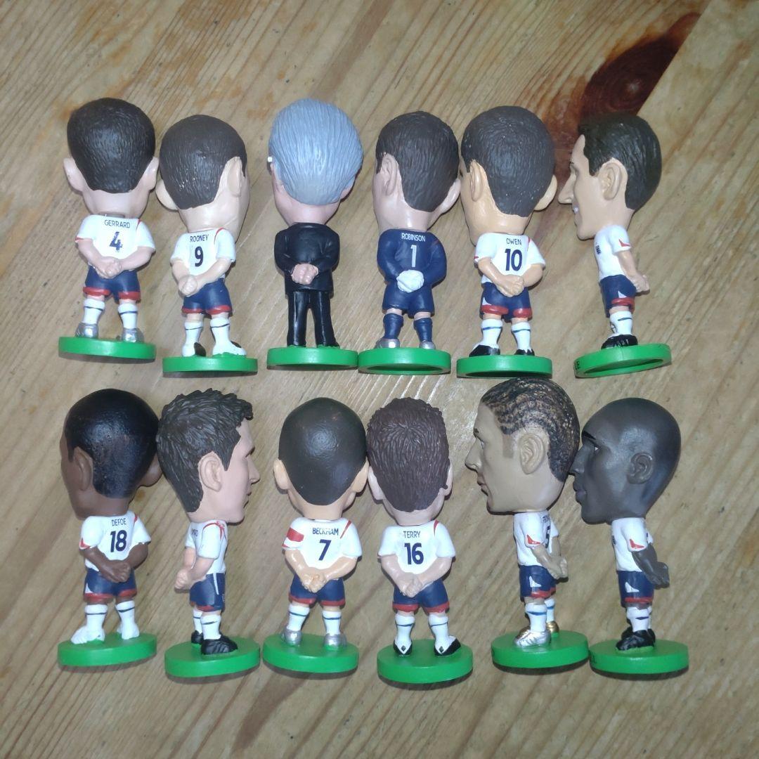 リテイルP】イングランド代表 2006 コリンシアン サッカーフィギュア セット