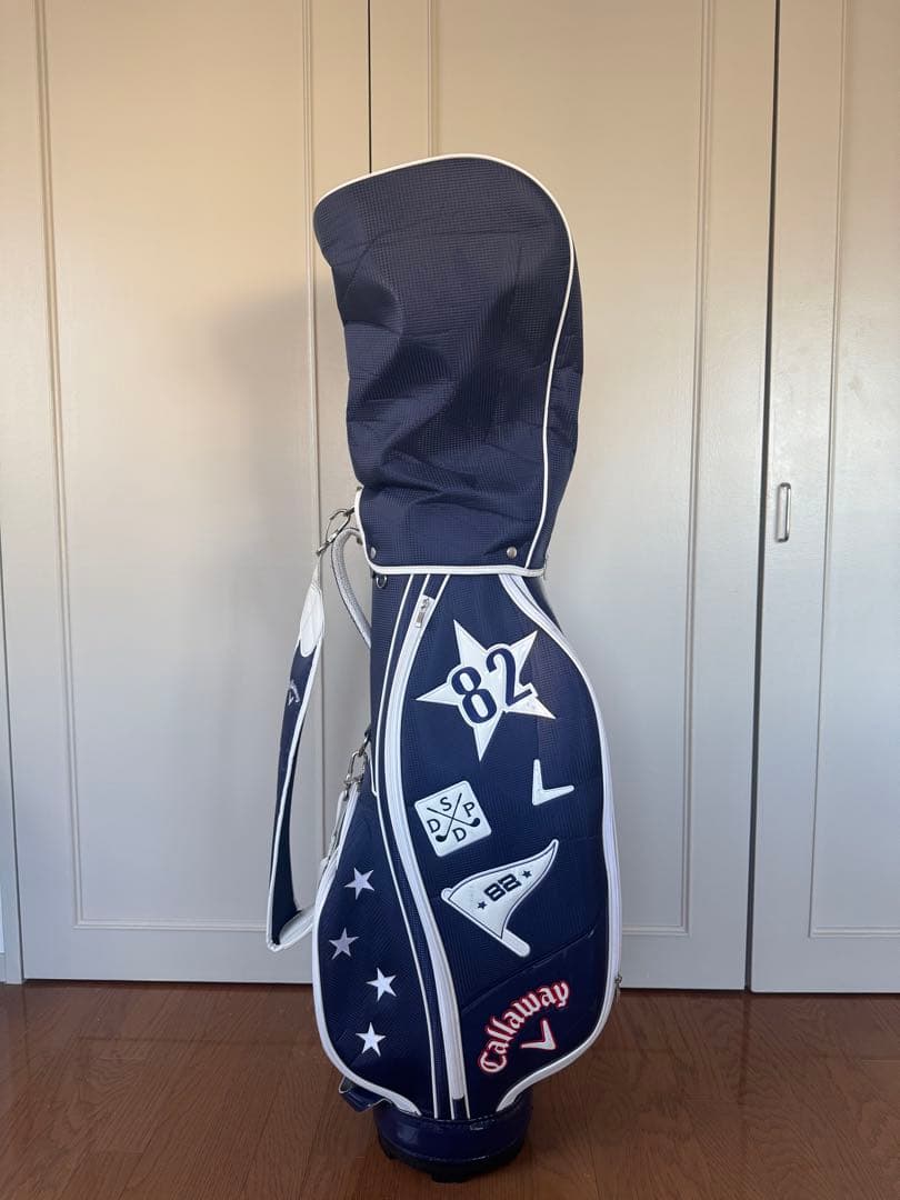 Callaway キャディバッグ ネイビー 星柄