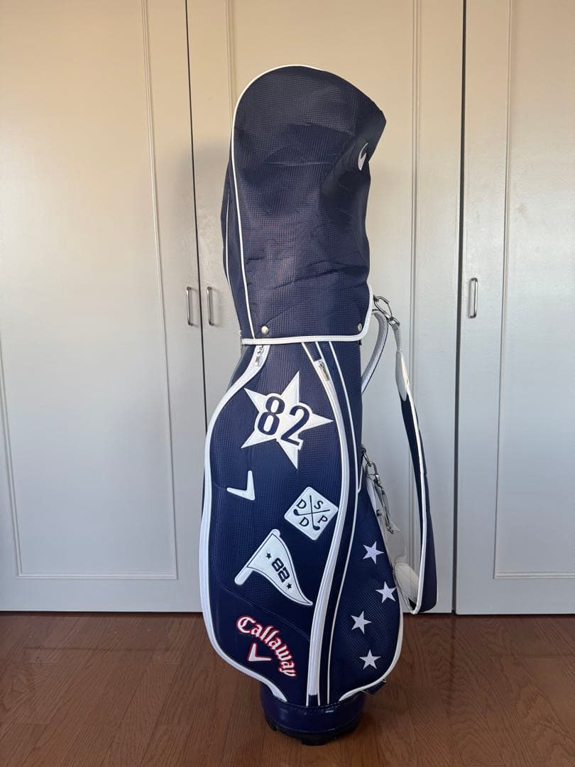Callaway キャディバッグ ネイビー 星柄