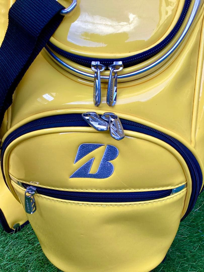 ど*り様 ブリヂストンTOUR B エナメルキャディバッグ