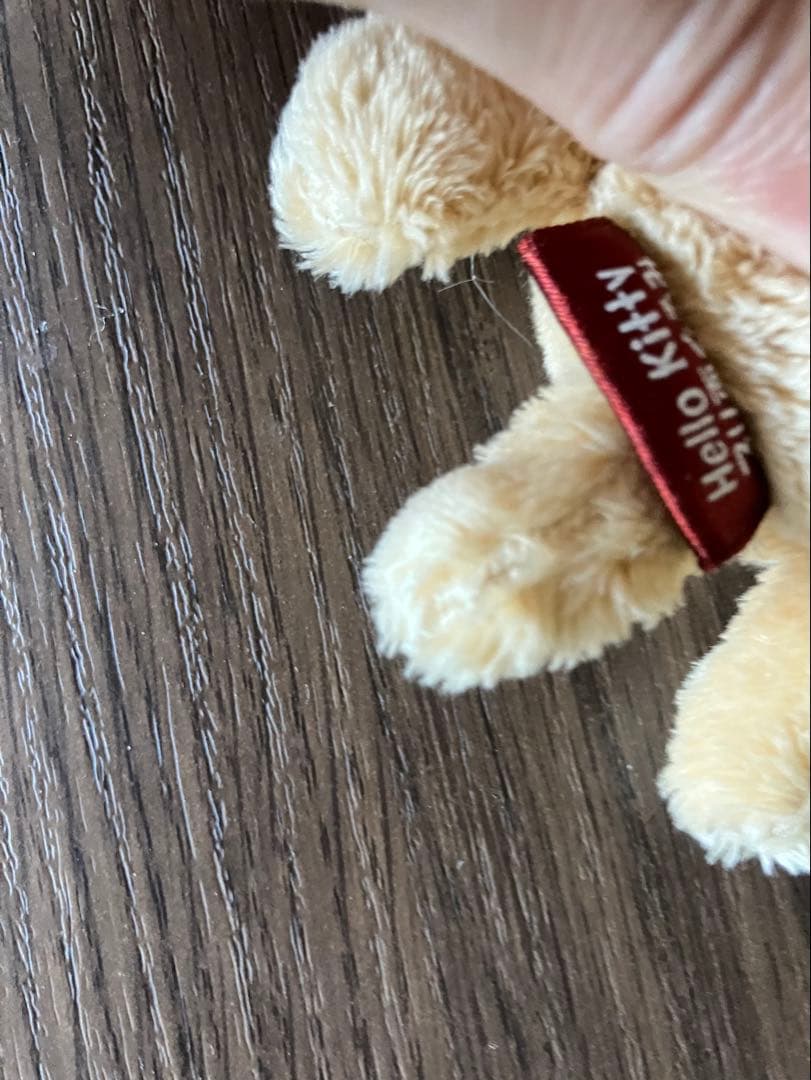 ハローキティ 犬コスチューム ぬいぐるみキーホルダープリ面ぐるみ新品