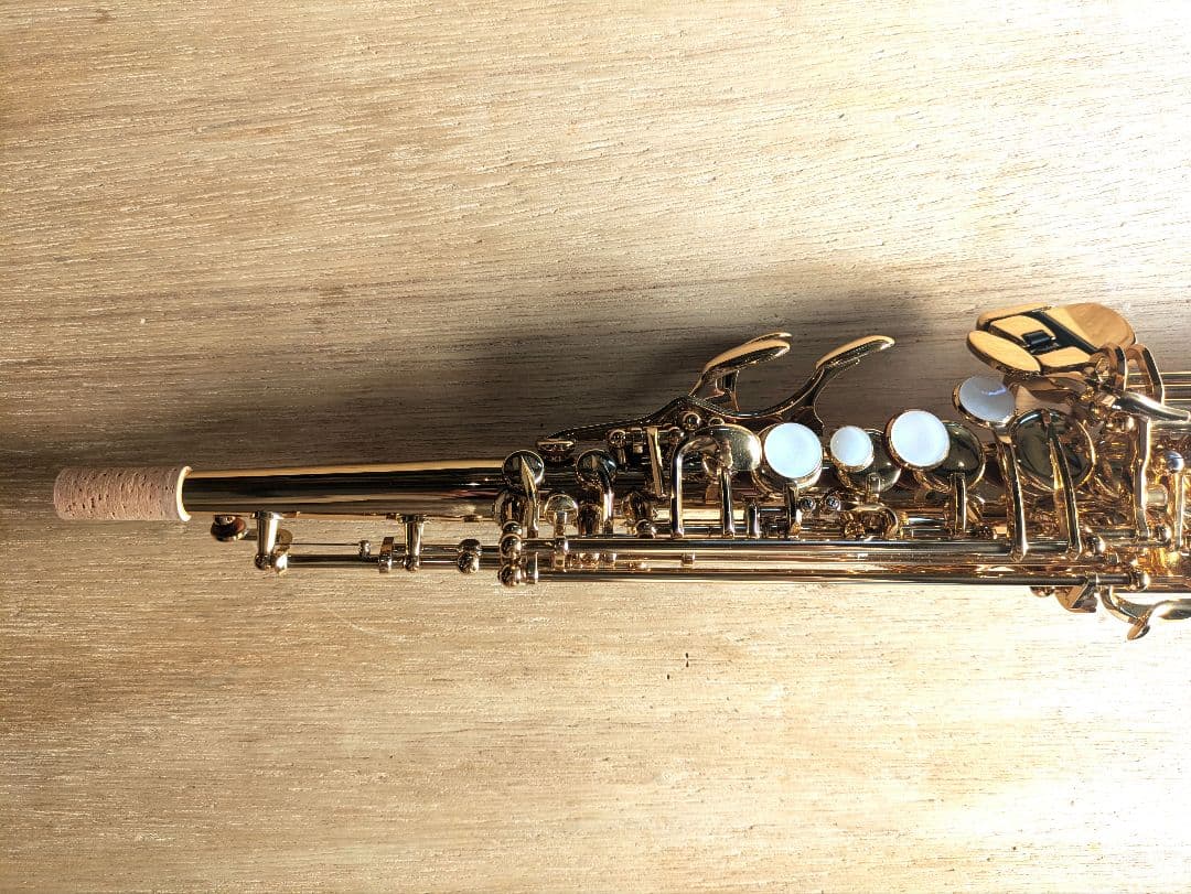 【美品】Yamaha YSS-475 Ⅱ ソプラノサックス本体+ケース+小物