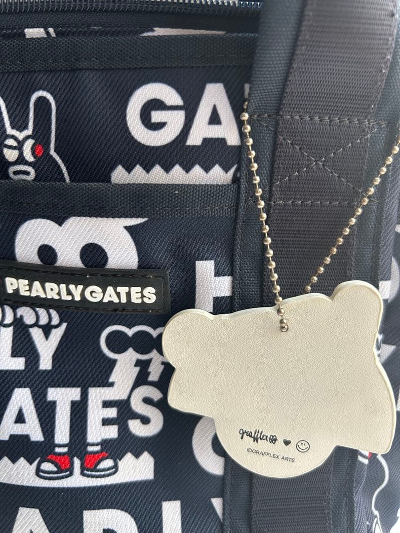 PEARLY GATES どうしちゃったPG 総柄　カートバッグ