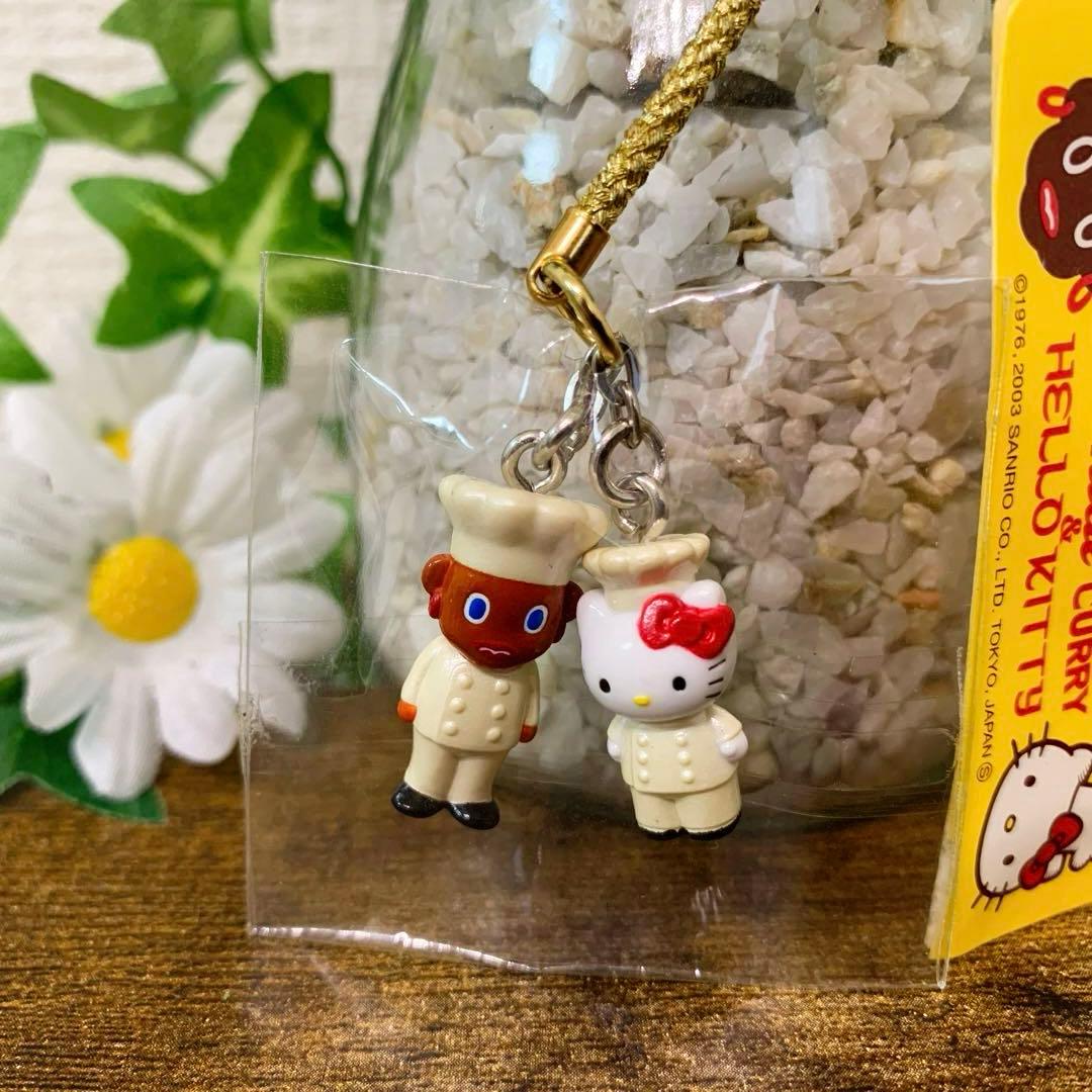 激レア　オリエンタルカレー　コラボ　ハローキティ 根付け　ストラップ　2003年
