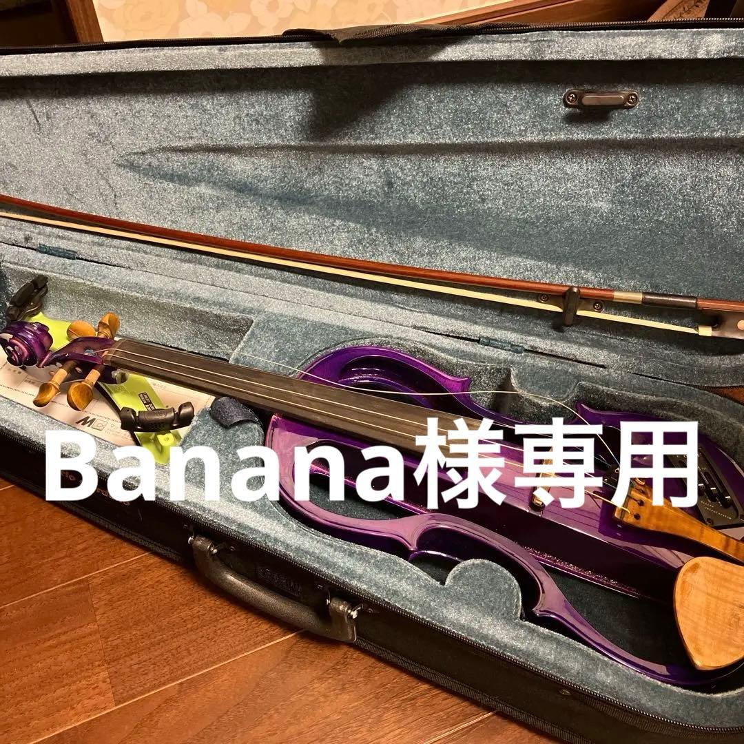 Bananaカルロジョルダーノ　エレキバイオリンクロサワバイオリン