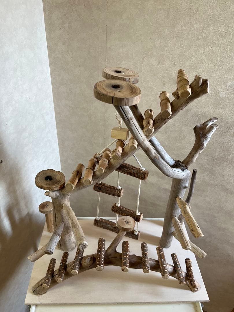 鳥インコ止まり木バードアスレチックバードジム大サイズ