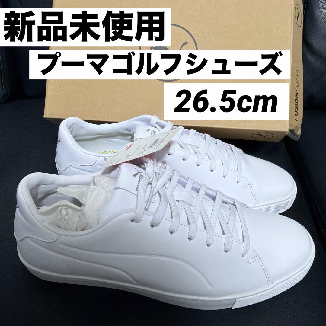 新品未使用　プーマ ゴルフ FUSION CLASSIC スパイクレスシューズ