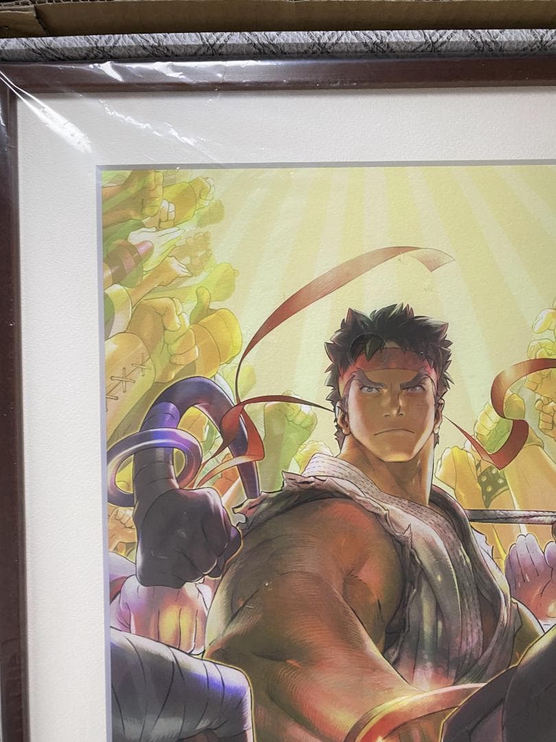 ストリートファイター 30th 額装グラフィックアート シリアルナンバー入り