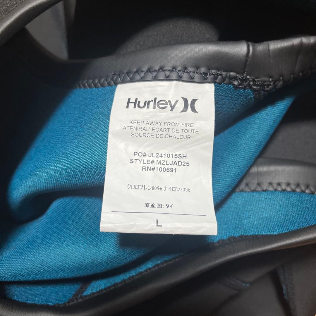 着用2回　Hurley ロングジョン　Lサイズ