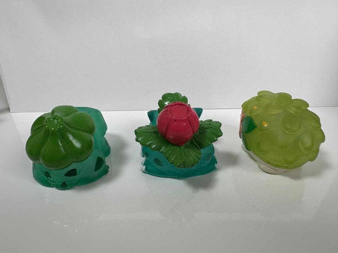 【レア】ポケモン　指人形　草タイプ　まとめ売り　クリア　7体