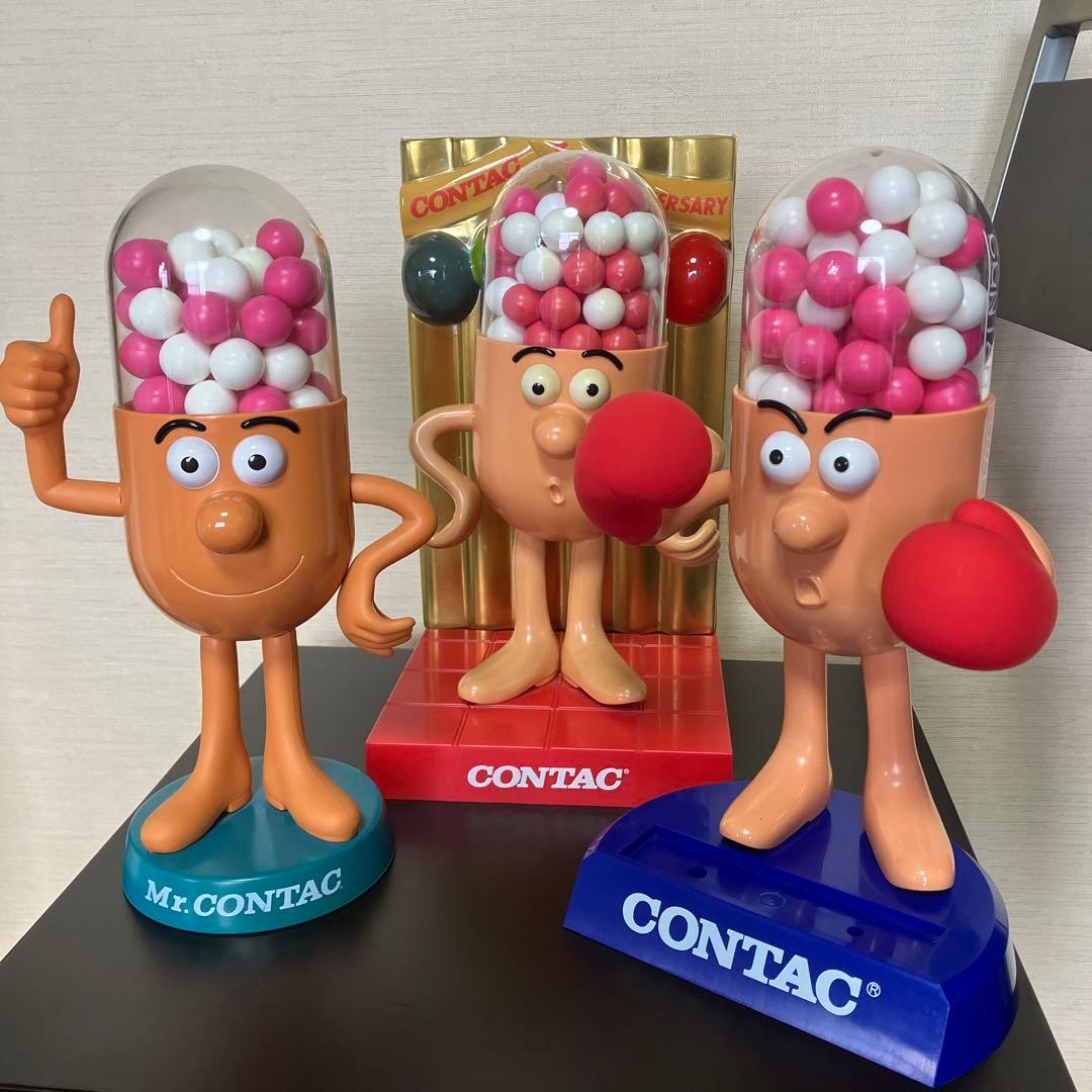 Mr. CONTAC 人形3体