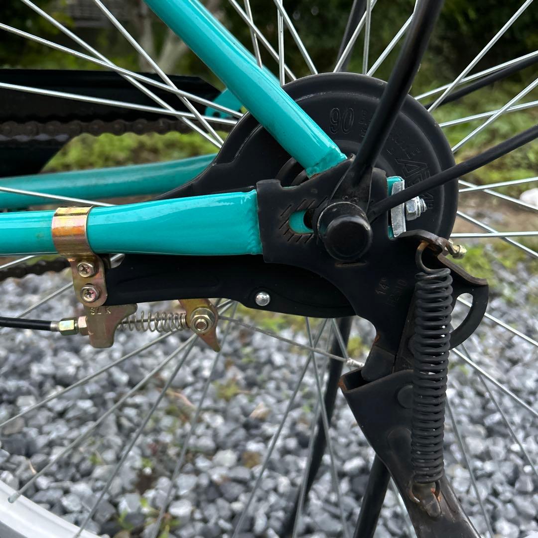 Rosellyシティサイクル アクアブルー　26c