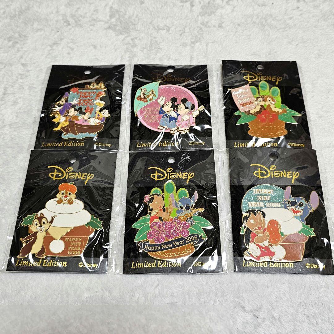 Disney HappyNewYear 2006 限定ピンバッジ LTD500