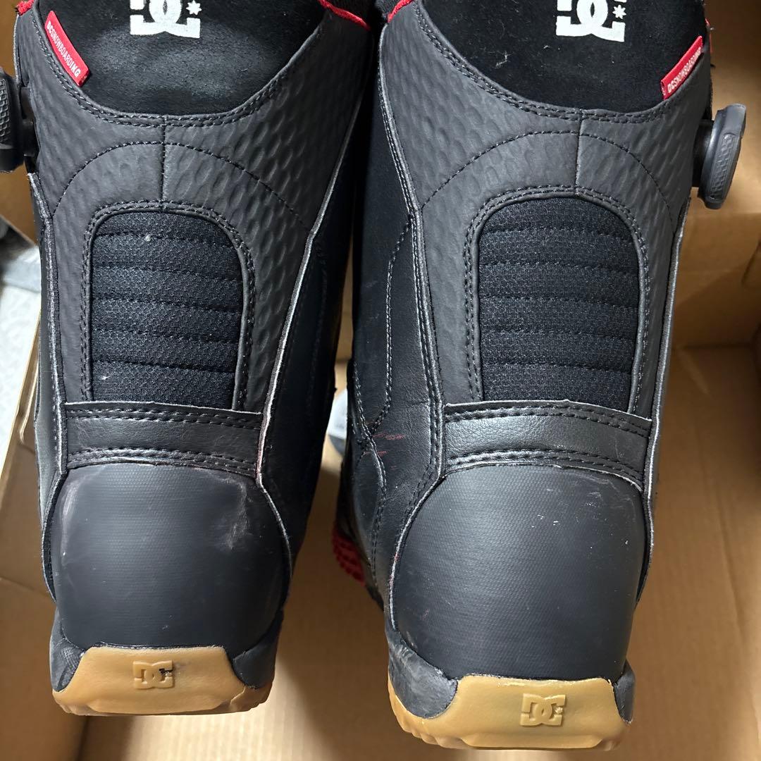 DC BOA スノーボードブーツ ブラック/レッド