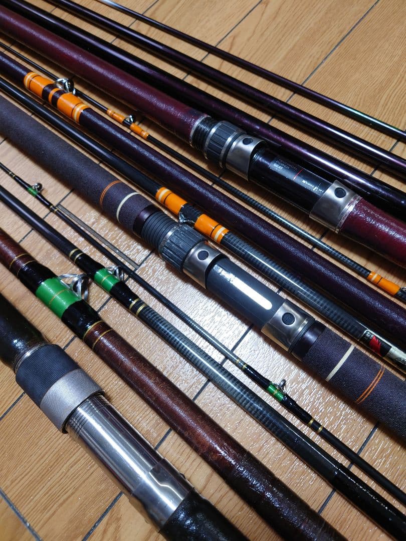 石鯛竿 3セット ジャンク品