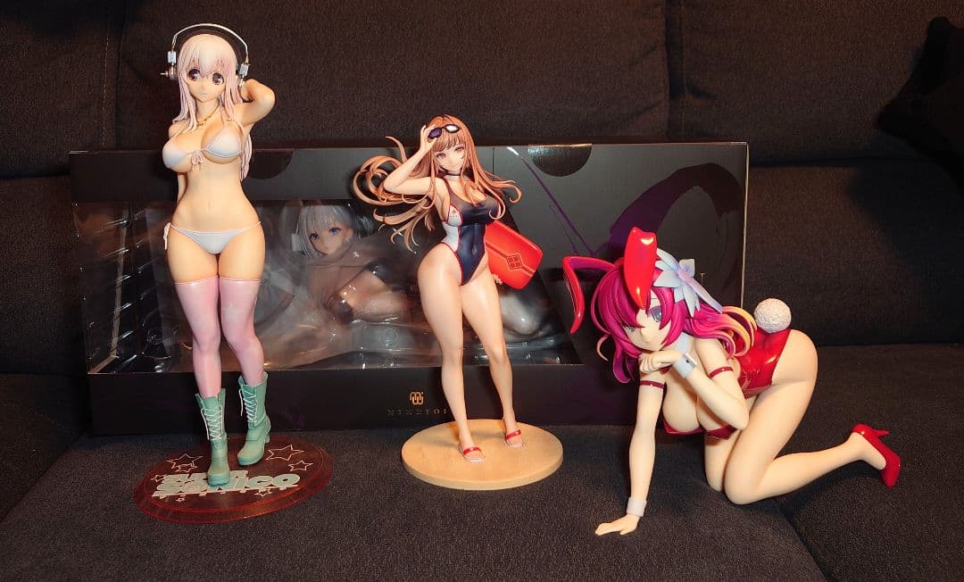 スケールフィギュア4点セット 未開封、開封済み箱あり、箱無しあり