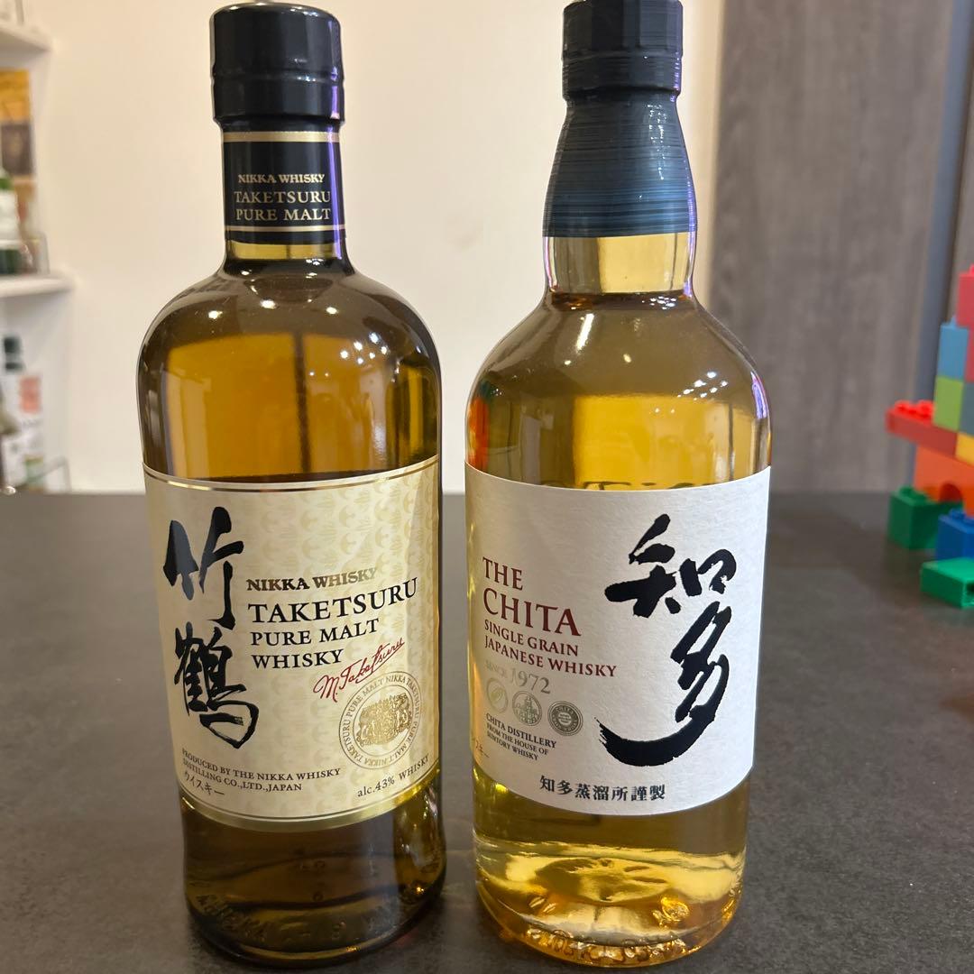 NIKKA 竹鶴 & CHITA シングルグレインウイスキー