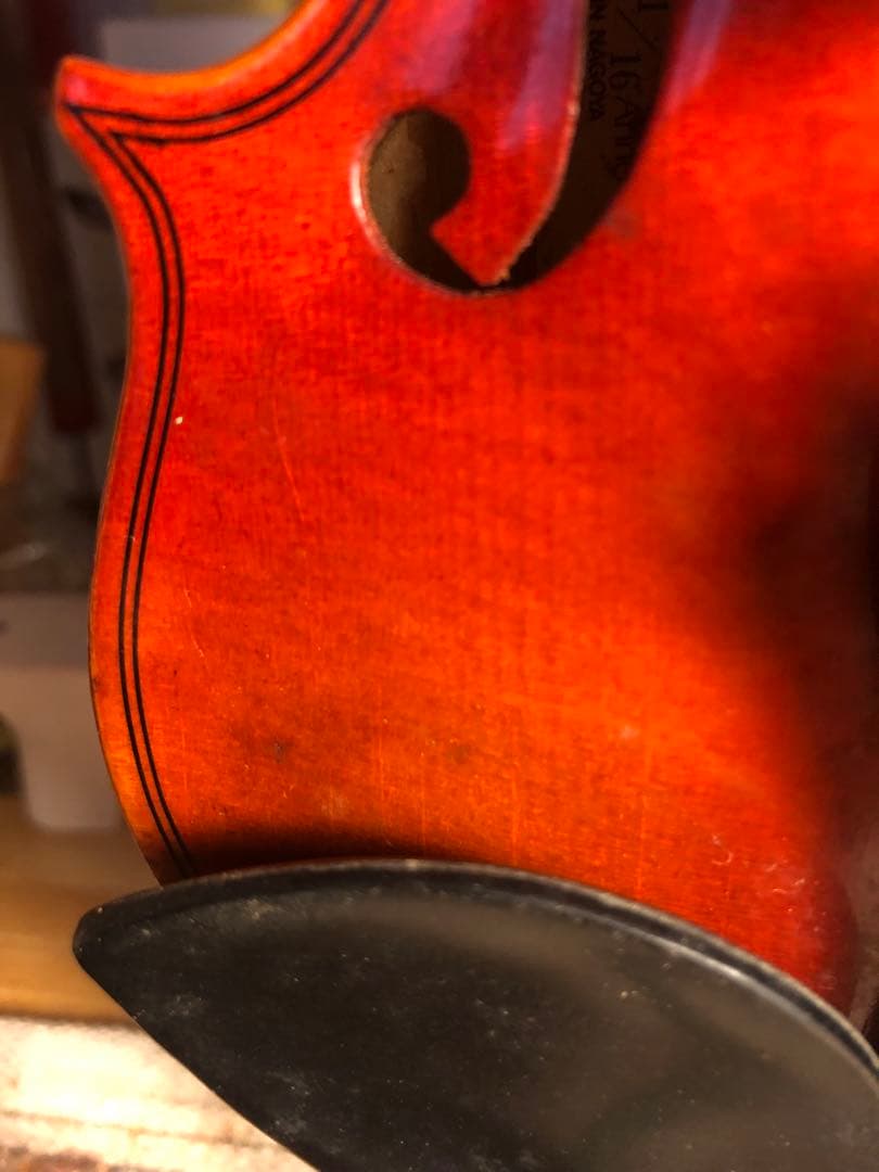 【駒&魂柱調整済】Suzuki分数バイオリンNo220 1/16 1991