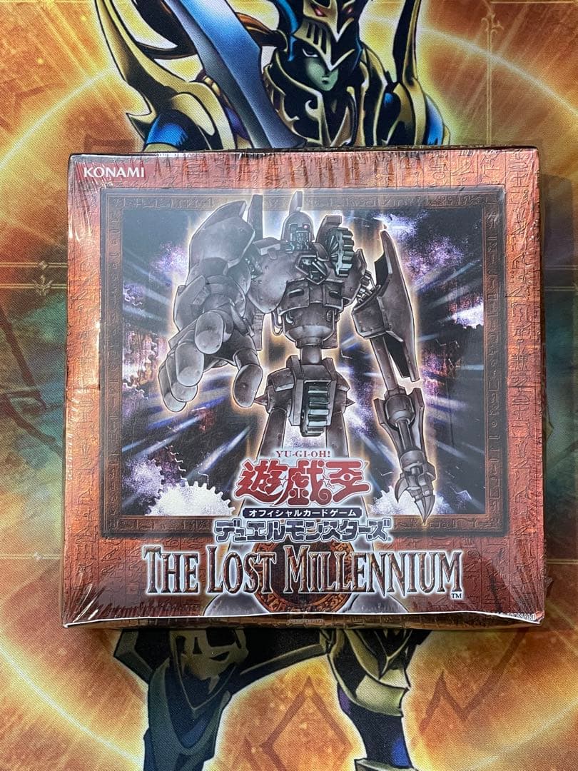 遊戯王　THE LOST MILLENNIUM シュリンク付き未開封ボックス