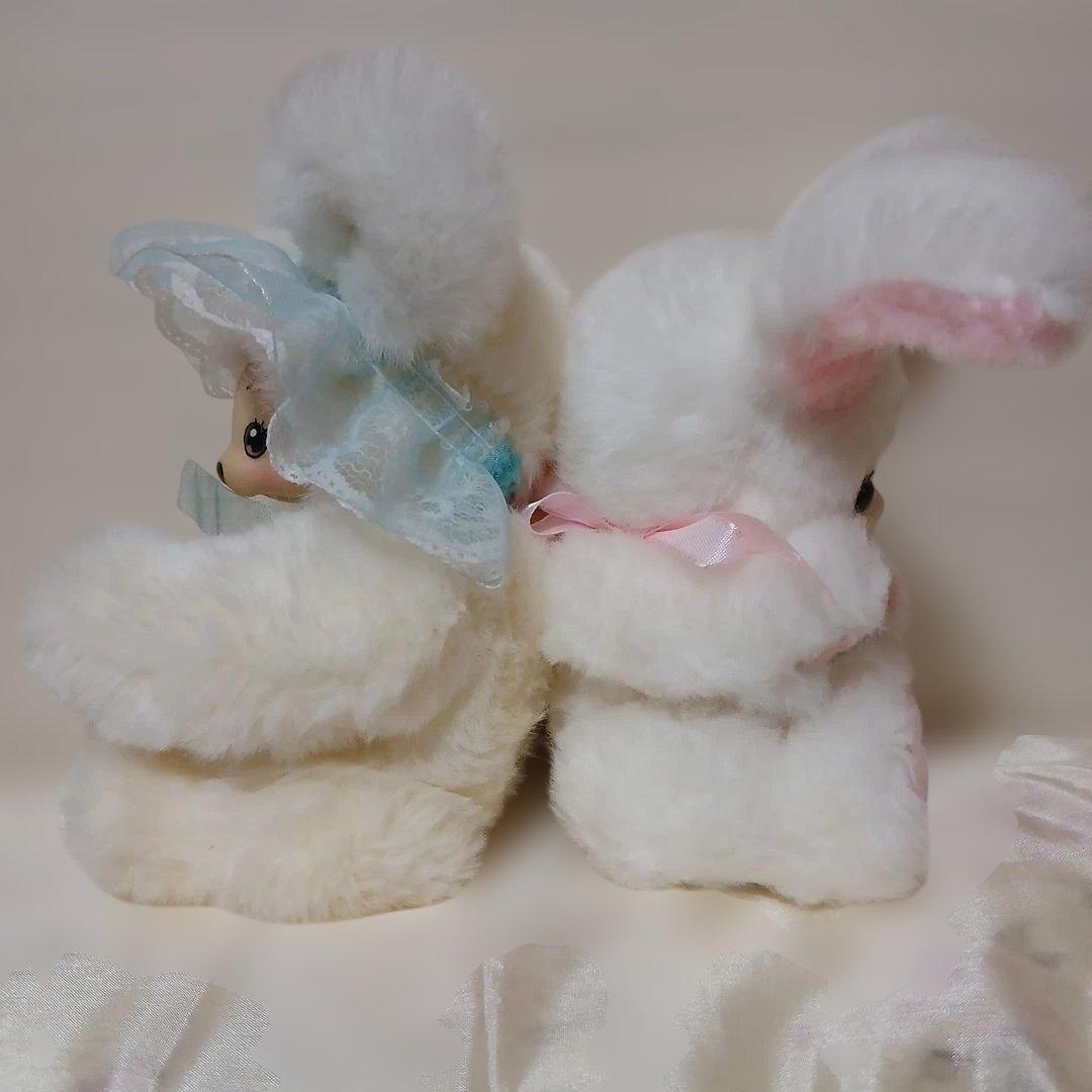 作家様　ウサギとクマぬいぐるみ　2体セット品