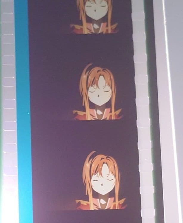 ソードアート・オンライン　SAO　コマフィルム　アスナ　1枚