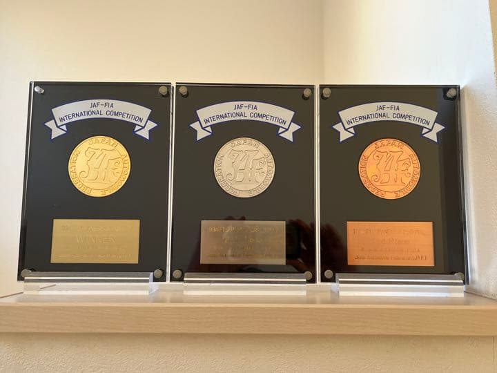 F1 1994 日本GP JAF-FIA 盾 表彰台 ポディウム