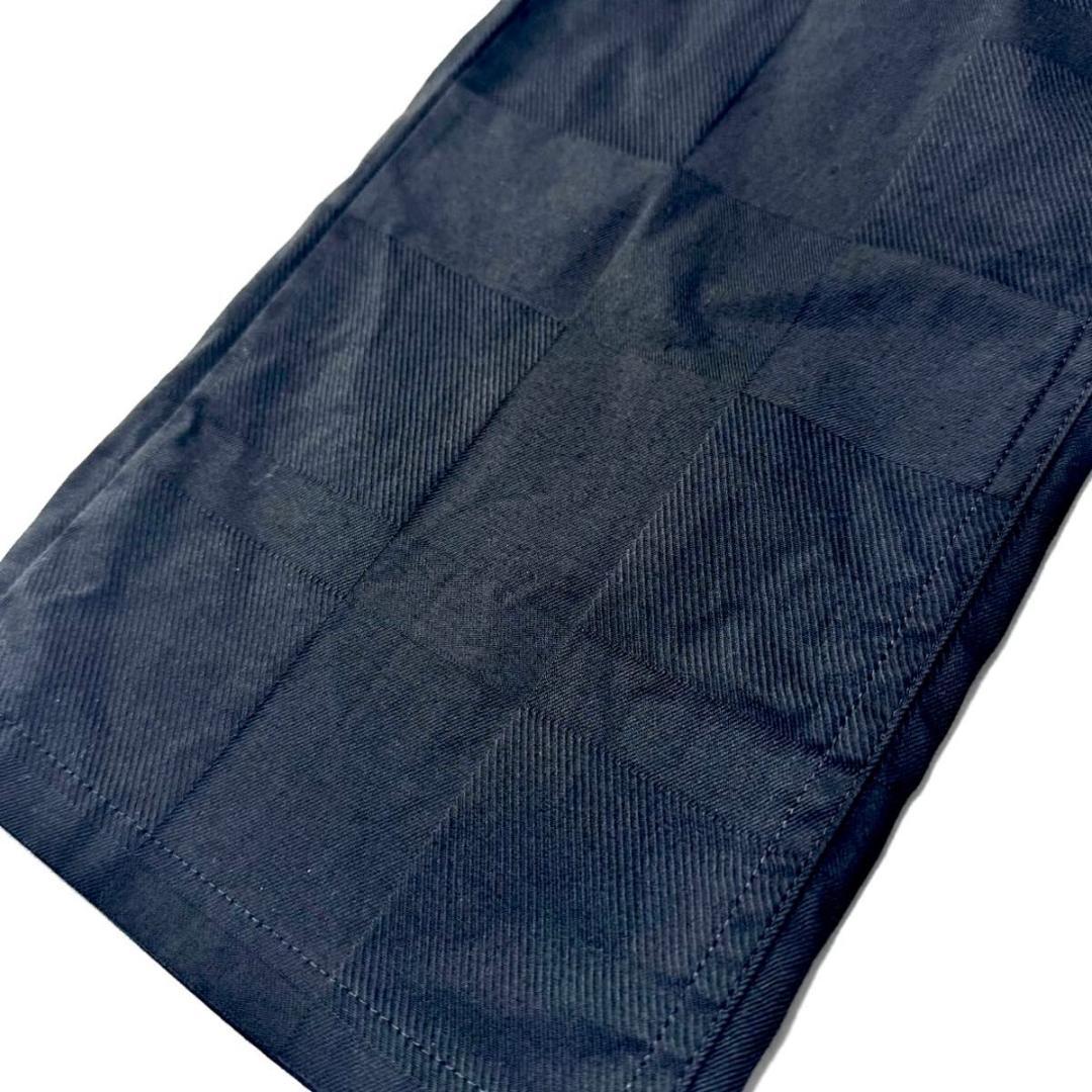 【美品】ブラックレーベル クレストブリッジ シャドーチェック LLサイズ 黒